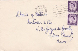 Grande-Bretagne--1960--lettre ORMSKIRK  Pour POITIERS (France) ..............cachet  24 Sep 1960....à Saisir - Storia Postale