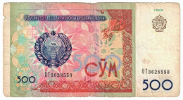 UZBEKISTÁN // 500 SUM - PICK 81a // AÑO 1999 - Ouzbékistan