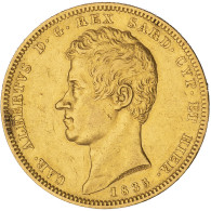 Royaume De Sardaigne-100 Lire Charles-Albert 1835 Turin - Piamonte-Sardaigne-Savoie Italiana