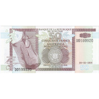 Burundi, 50 Francs, 1993-1997, 2005-02-05, KM:36e, NEUF - Burundi