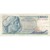 Grèce, 50 Drachmai, 1964-1970, 1964-10-01, KM:195a, TB - Grecia