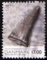 DENMARK 2009   MInr.1527   Fossil Tooth Of A Snake Lizard (mosasaur Lemonnieri)  ( Lot B 2177 ) - Used Stamps