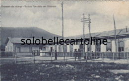 Abruzzo-avezzano Che Risorge Stazione Ferroviaria Con Ristorante Veduta Esterna Primi 900 (f.piccolo) - Avezzano