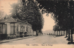FRANCE - Créteil - Quai Du Halage -  Carte Postale Ancienne - Creteil