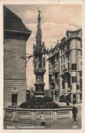 SUISSE - Bâle - La Fontaine Du Marché Au Poisson -  Carte Postale Ancienne - Basel