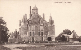 FRANCE - Montmort - Le Château -  Carte Postale Ancienne - Montmort Lucy