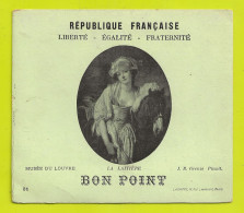 RARE Ecole BON POINT De 1911 N°21 La Laitière Cheval Musée Du Louvre J.B Greuze Pinxit VOIR DOS édit Lagriffe Paris - Diplômes & Bulletins Scolaires