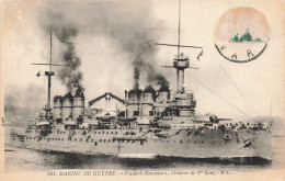 TRANSPORT - Marine De Guerre - Waldeck Rousseau - Croiseur De 1er Rang - BC - Carte Postale Ancienne - Krieg