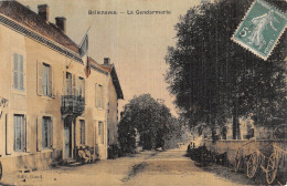 CPA 03 BELLENAVES / LA GENDARMERIE / Cpa Toilée - Sonstige & Ohne Zuordnung