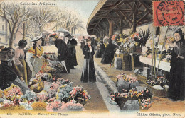 CPA 06 CANNES / LE MARCHE AUX FLEURS - Cannes