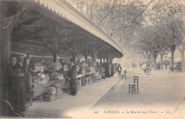CPA 06 CANNES / LE MARCHE AUX FLEURS - Cannes