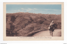 Algérie FORT NATIONAL Vers Tizi Ouzou N°11 Vue Générale Prise De La Route D'Azazga Homme Sur âne Ou Mulet VOIR DOS - Tizi Ouzou