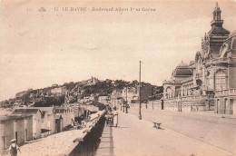FRANCE - Le Havre - Boulevard Albert 1er Et Casino - Carte Postale Ancienne - Non Classés