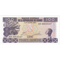 Guinée, 100 Francs, 1985, KM:35a, NEUF - Guinea