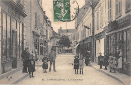 CPA 18 LIGNIERES / LA GRANDE RUE - Sonstige & Ohne Zuordnung