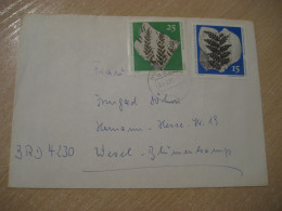 MEISDORF 198? To Wesel Cancel Cover DDR GERMANY Fossil Fossils Animals Fossiles Geology Geologie - Fossils