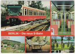 TRAM: Berlin - Die Neue- S-Bahn: Wannsee, Cockpit, Waggon, Bahnhof Zoo - (Deutschland) - Strassenbahnen