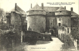 2528 Lassay -  Château De Lassay, Le Pont Levis Et La Cour D'honneur - Lassay Les Chateaux