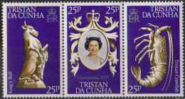 TRISTAN DA CUNHA - 25e Anniversaire Du Couronnement D'Elizabeth II - Tristan Da Cunha