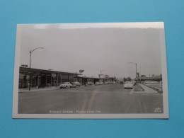 MOSES LAKE Wn > Street Scene > U.S.A. ( See SCANS ) Photo Post Card ( 4514 ) +/- 1950 ! - America