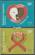 Argentinien 2578-2579 (kompl.Ausg.) Postfrisch 2000 AIDS - Unused Stamps