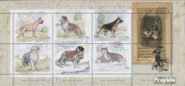 Argentinien 2489-2494 Kleinbogen (kompl.Ausg.) Postfrisch 1999 Hunderassen - Nuevos