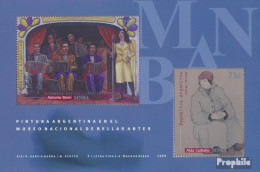 Argentinien Block64 (kompl.Ausg.) Postfrisch 1999 Gemälde Aus Nationalmuseum - Unused Stamps