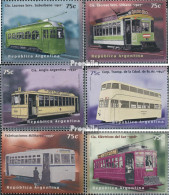 Argentinien 2356-2361 (kompl.Ausg.) Postfrisch 1997 Elektrische Straßenbahn - Ongebruikt