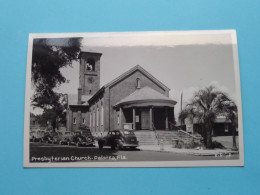 PRESBYTERIAN CHURCH - PALATKA Florida > U.S.A. ( See SCANS ) Photo Post Card (2-D-78) +/- 1950 ! - Amerika