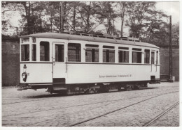 TRAM: Triebwagen Nr.187 (Umbau Zum 3-scheer '52) Bochum-Gelsenkirchener Strassenbahnen A.G. - (Deutschland) Straßenbahn - Strassenbahnen