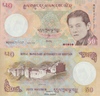 Bhutan Pick-Nr: 31a Bankfrisch 2008 50 Ngultrum - Bhutan