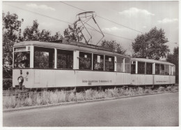 TRAM: Triebwagen Nr.102, Beiwagen Nr 317 - Bochum-Gelsenkirchener Strassenbahnen A.G. - (Deutschland) -  Straßenbahn - Strassenbahnen