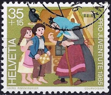 Switzerland 1985 - Mi 1304 - YT 1233 ( Fairy Tales Of Grimm : Hansel And Gretel ) - Usati