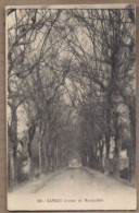 CPA 34 - GANGES - Avenue De Montpellier - TB PLAN Route Sous Les Arbres Vers Centre Village - Ganges