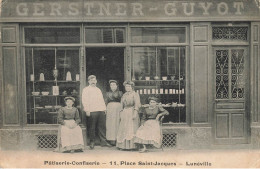 Lunéville * RARE CPA * Pâtisserie Confiserie GERSTNER GUYOT 11 Place St Jacques * Pâtissier Confiseur Commerce Magasin - Luneville