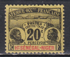 Timbre Taxe Neuf* Du Haut Sénégal Et Niger De 1906  N° T4 MH - Ongebruikt