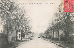 Bouloire * Circuit De La Sarthe 1906 * Entrée De La Commune * Course Automobile - Bouloire