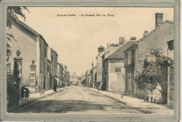 CPA - SCEY-sur-SAÔNE (70) - Aspect De La Grande Rue Du Pont Et De L'Hôtel Du Parc En 1908 - Scey-sur-Saône-et-Saint-Albin