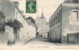 Vivoin * Rue Principale Et église Du Village - Autres & Non Classés