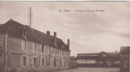 ORNE - 18 - TRUN - Les Portes Et La Salle Des Fêtes  ( - Vue Prise Sur La Poste ) - Trun