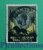 S816- KENYA UGANDA TANGANYIKA 1935 KING GEORGE V 10c USATO - USED - Kenya, Uganda & Tanganyika