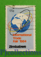 S819- ZIMBABWE 1984 INTERNATIONAL TRADE FAIR 11c USATO - USED - Zimbabwe (1980-...)