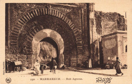 MAROC - Marrakech - Bab Agnoua - Carte Postale Ancienne - Marrakech