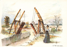 ILLUSTRATEUR - Le Pont Van Gogh - Robert Lepine - Carte Postale Ancienne - Sonstige & Ohne Zuordnung