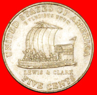 * LEWIS & CLARK 1805: USA  5 CENTS 2004P SHIP! JEFFERSON (1801-1809) · LOW START ·  NO RESERVE! - Conmemorativas