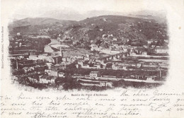 FRANCE - Aubenas - Vue Sur Le Bassin Du Pont D'Aubenas - Carte Postale Ancienne - Aubenas