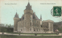 BATIMENTS ET ARCHITECTURE - Façade Du Château De Cornod - Colorisé - Carte Postale Ancienne - Kastelen
