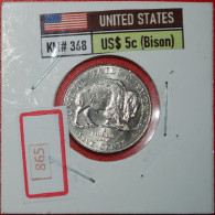 * LEWIS & CLARK 1805: USA  5 CENTS 2005D BISON! JEFFERSON (1801-1809) UNC MINT LUSTRE! HOLDER· LOW START ·  NO RESERVE! - Commemorative