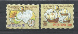 SAN MARINO  YVERT  1284/85   MNH  ** - Christophe Colomb