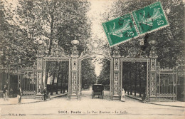 Paris * 17ème * Le Parc Monceau * La Grille D'entrée * Attelage - Paris (17)